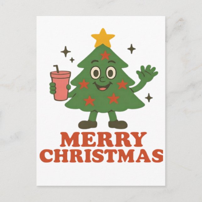 Postal Feliz Navidad  (Anverso)