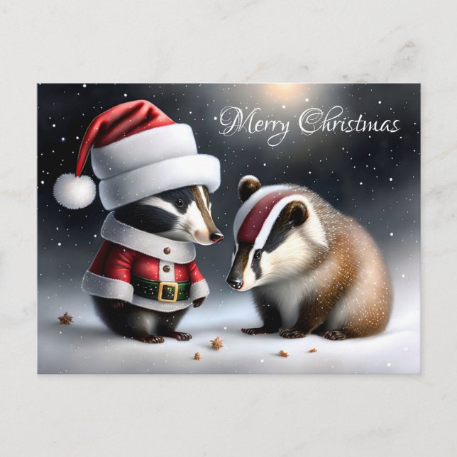 Postal Feliz Navidad (Anverso)