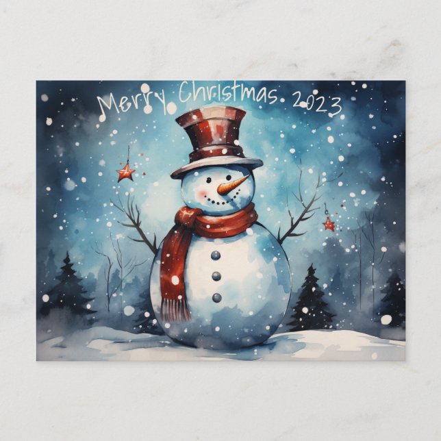 Postal Feliz Navidad (Anverso)