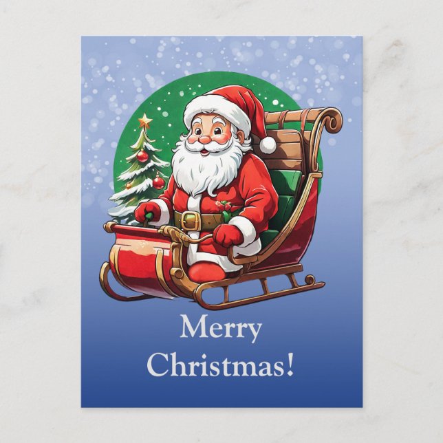 Postal ¡Feliz Navidad! (Anverso)