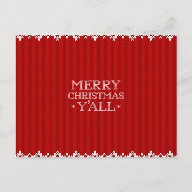 Postal Feliz Navidad (Anverso)