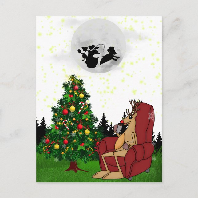 Postal Feliz Navidad (Anverso)