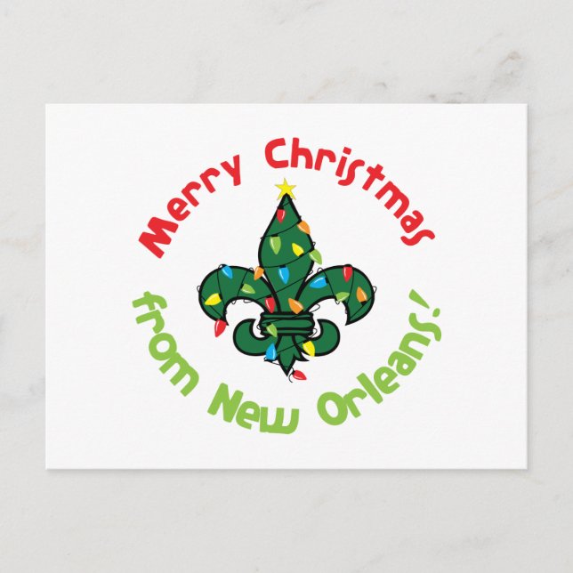 Postal Feliz Navidad (Anverso)