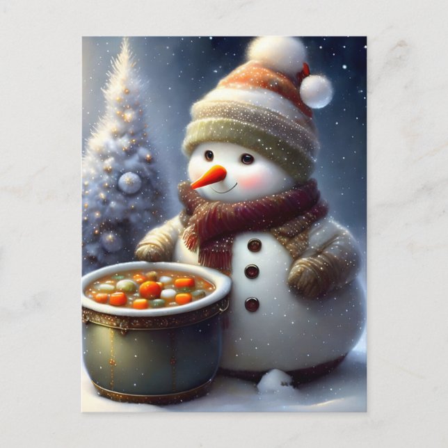 Postal Feliz Navidad (Anverso)