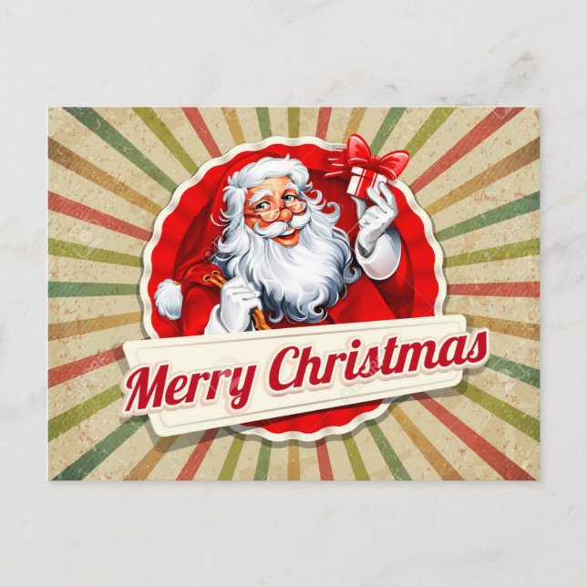 Postal Feliz Navidad (Anverso)