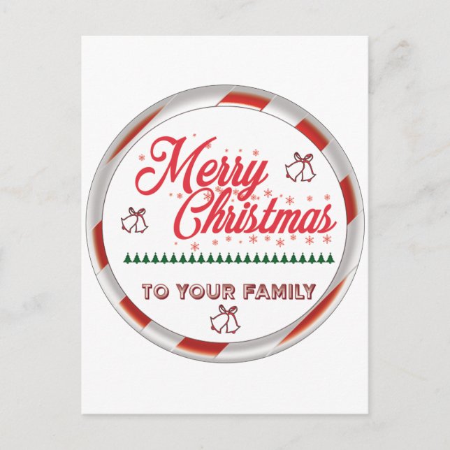 Postal Feliz navidad (Anverso)
