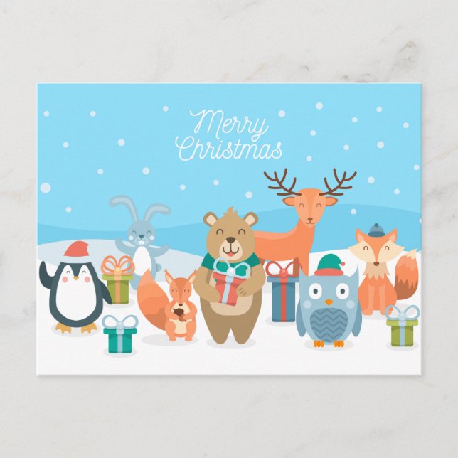 Postal Feliz Navidad (Anverso)