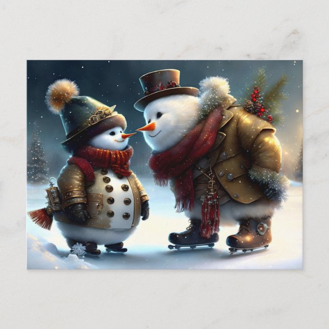 Postal Feliz Navidad (Anverso)