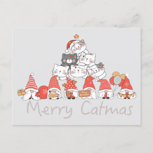 Postal Feliz Navidad a los Navidades de Cute