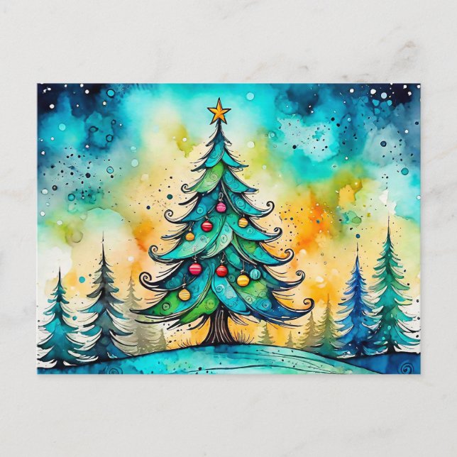 Postal Feliz Navidad a todos (Anverso)