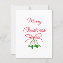 Feliz Navidad arcos rojos con campanas de jingle v