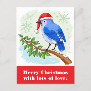 Postal Feliz Navidad con mucho amor.
