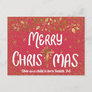 Postal Feliz Navidad Cross Scripting