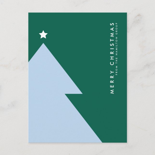 Postal FELIZ NAVIDAD Empresa Comercial Corporativa (Anverso)