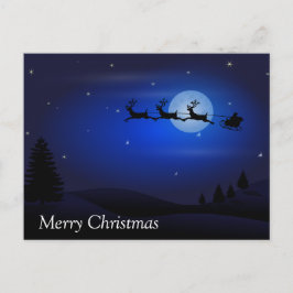 Postal Feliz Navidad en Sleigh