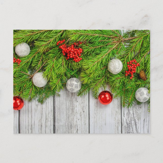 Postal Feliz Navidad | Felices Fiestas (Anverso)