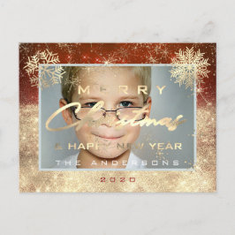 Postal Feliz Navidad Feliz Año Nuevo Año Nuevo Foto de Ni