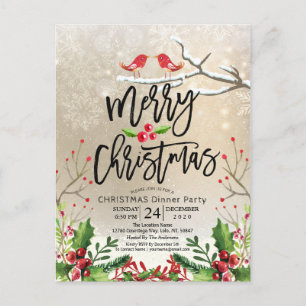 Postal Feliz Navidad Feliz Año Nuevo Fiesta