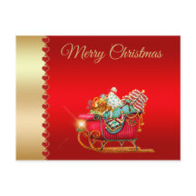 Feliz Navidad, Santa Claus Sleigh, Navidades Regal