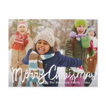 FELIZ NAVIDAD | vacaciones de script de pincel bla