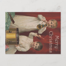 Postal Feliz Navidad Vintage Art
