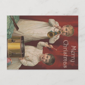 Postal Feliz Navidad Vintage Art