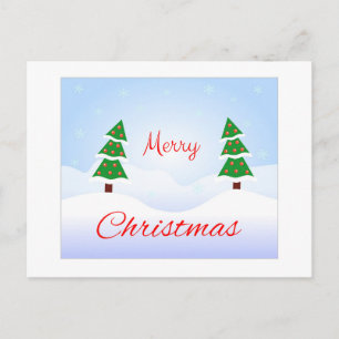 Postal ¡Feliz Navidad y feliz año nuevo!