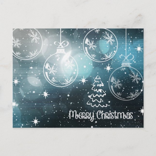 Postal Feliz Navidad y Feliz Año Nuevo (Anverso)