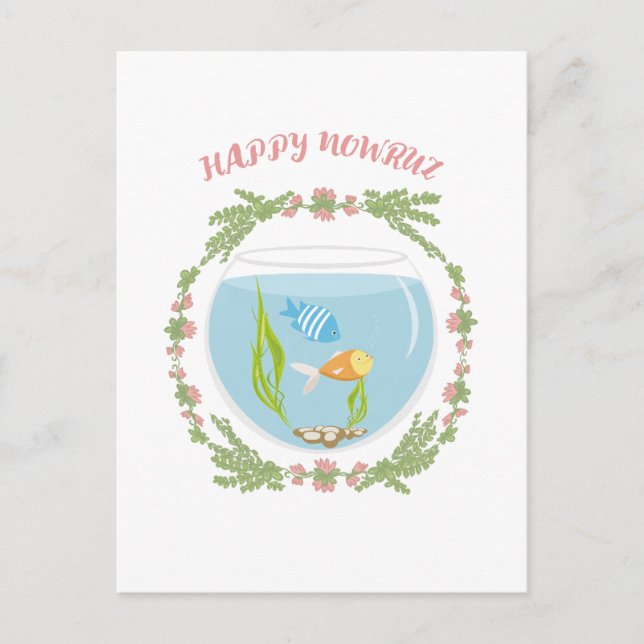 Postal Feliz Nowruz (Anverso)