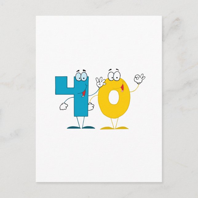 Postal Feliz número 40 (Anverso)