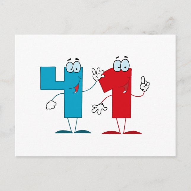 Postal Feliz número 41 (Anverso)