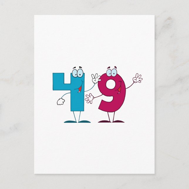 Postal Feliz número 49 (Anverso)