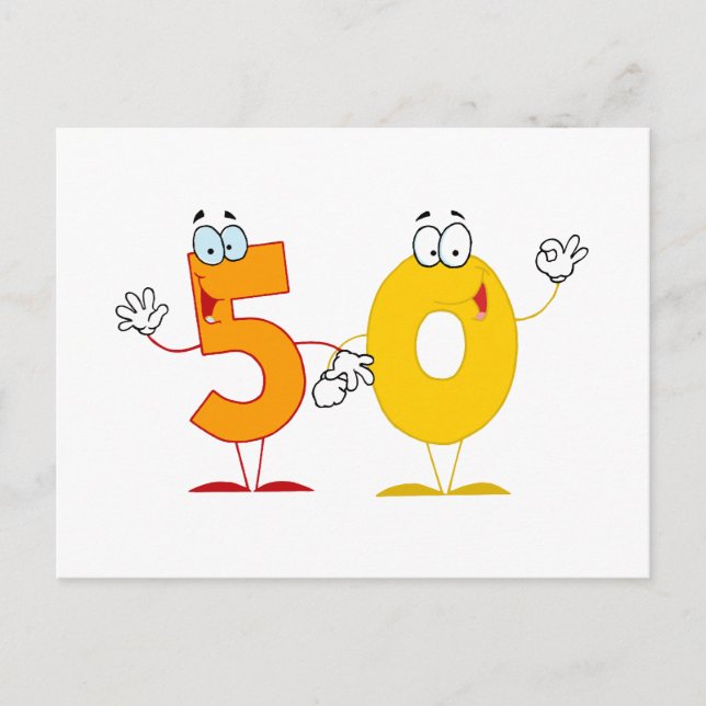 Postal Feliz número 50 (Anverso)
