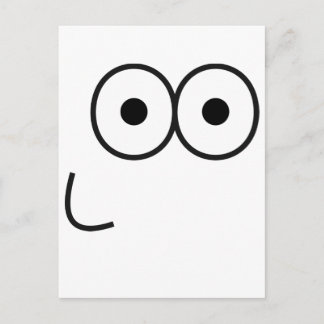 Postal Feliz Ojos y Boca - Postcard