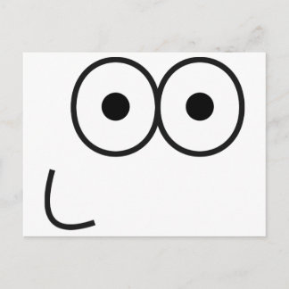 Postal Feliz Ojos y Boca - Postcard