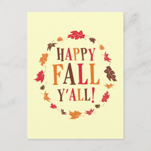 Postal Feliz otoño