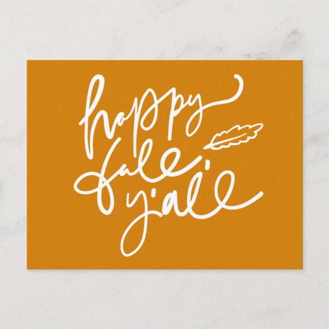 Postal Feliz Otoño a Todos (Anverso)