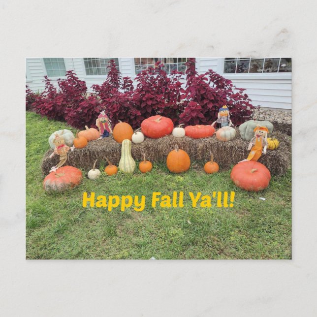 Postal ¡Feliz Otoño a Todos! (Anverso)