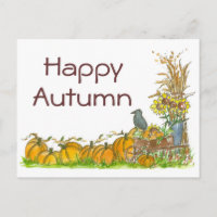 Feliz otoño Black Crow Pumpkins Harvest
