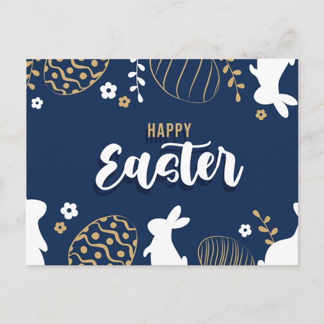 Postal Feliz Pascua (Anverso)