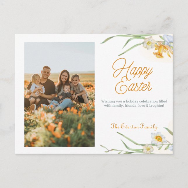 Postal Feliz Pascua (Anverso)