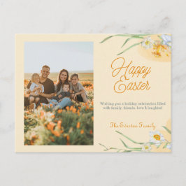 Postal Feliz Pascua