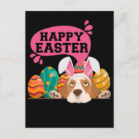 Feliz Pascua Perro Perros Divertidos Conejo