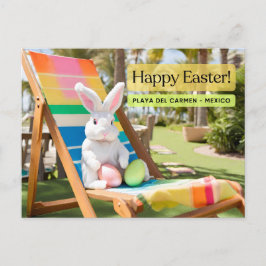 Postal Feliz Pascua Playa del Carmen