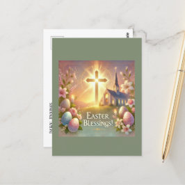 Postal "Feliz Pascua: Un día de amor y risa"