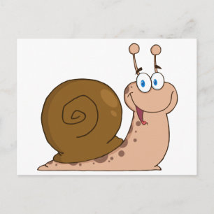 Postal Feliz Personalizado Snail