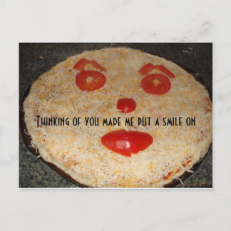 Postal ¡Feliz pizza!