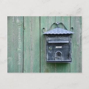 Postal ¡Feliz Postal! Buzón de correo.