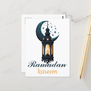 Postal Feliz Ramadán Kareem Y Eid Mubarak 2024