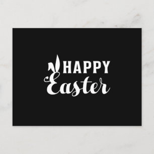 Postal Feliz regalo divertido de huevo de primavera para 
